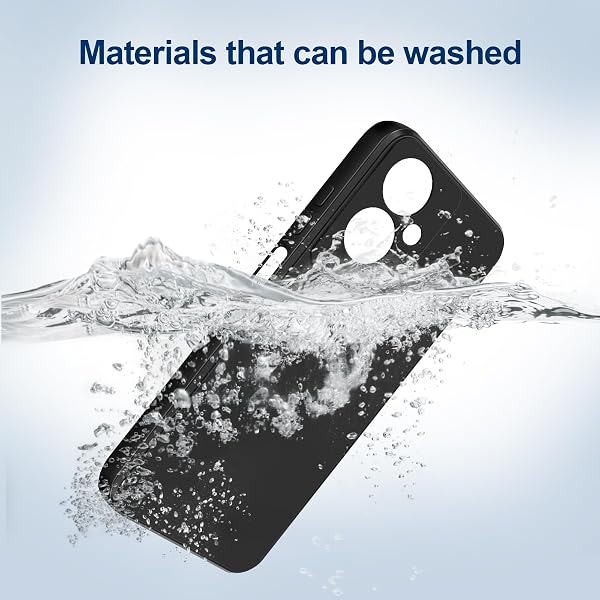 GiiYoon Cover per Oppo A79 5G Custodia in Silicone, Custodia Antiurto Case Sottile in Silicone TPU con Strato Interno in Fibra e Protezione della Fotocamera, Nero - 5