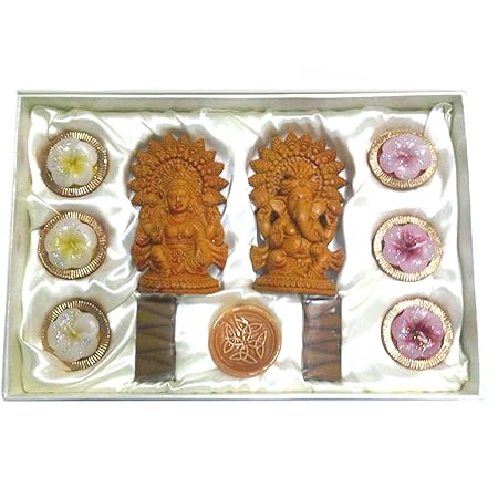 Aapno Rajasthan Ganesh Laxmi Idols Gift Set