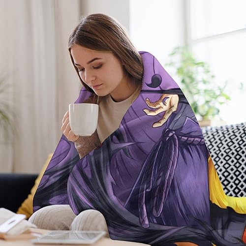 Miniatura 8 de NAR.uto - Manta de anime, manta ligera de franela de forro polar, manta de viaje para cama, sofá, viajes, niños, adolescentes, regalo de 40 x 50