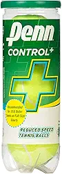 Penn Bolas de tênis Control Plus – Bolas de tênis de feltro verde para iniciantes