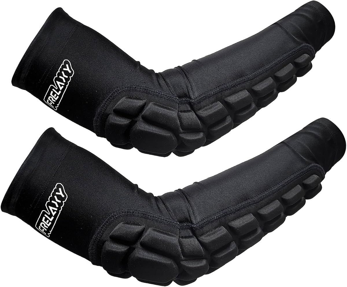 Coderas Frelaxy, manguitos acolchados para voleibol y fútbol, paquete de 2