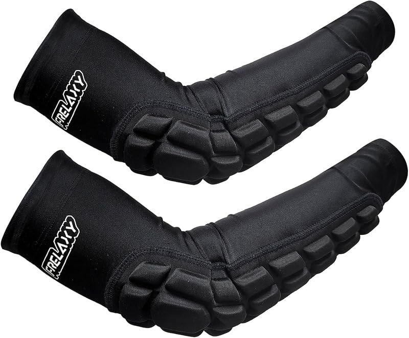 Coderas Frelaxy, manguitos acolchados para voleibol y fútbol, paquete de 2