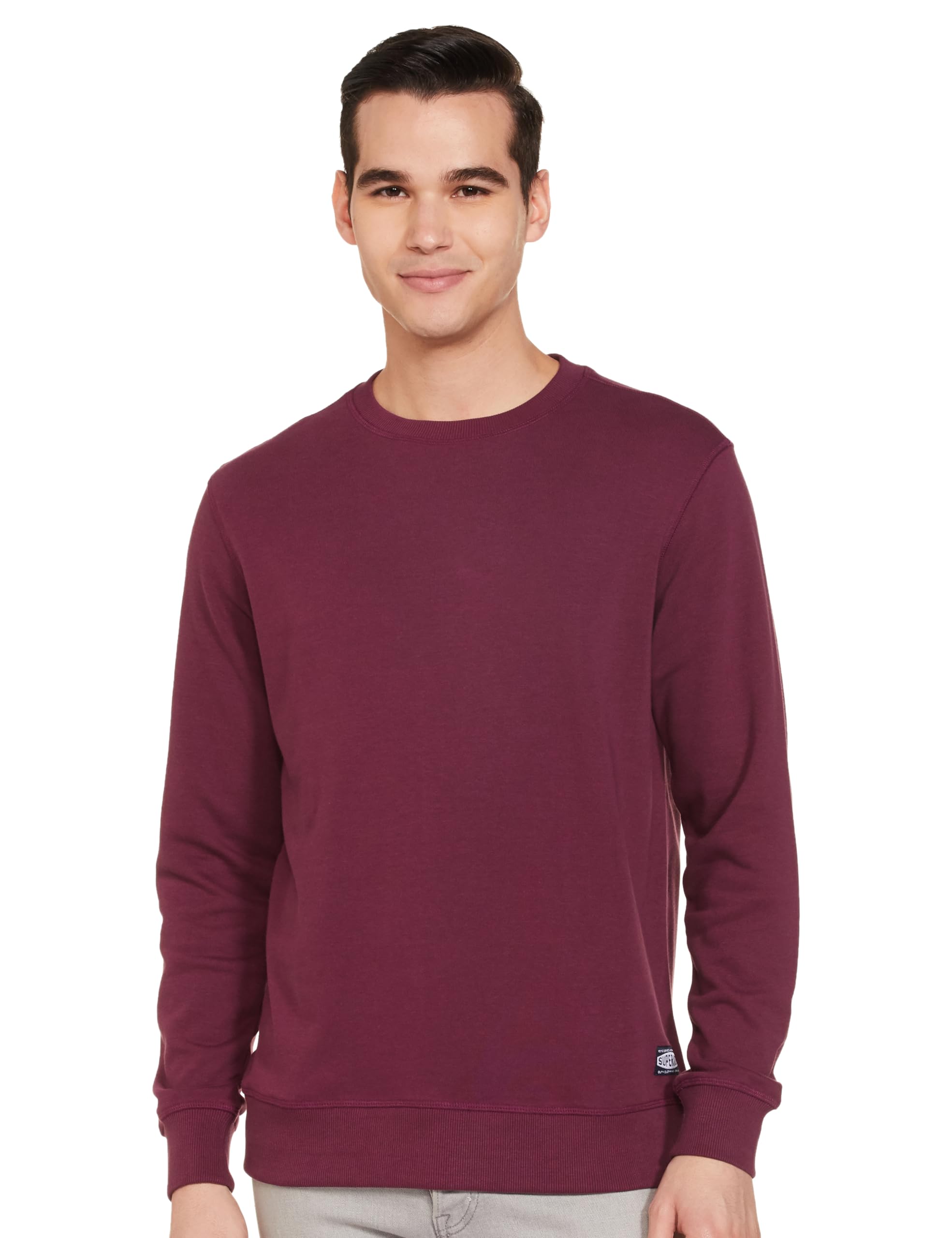 Amazon Brand - SymbolMen Round Neck Sweatshirt