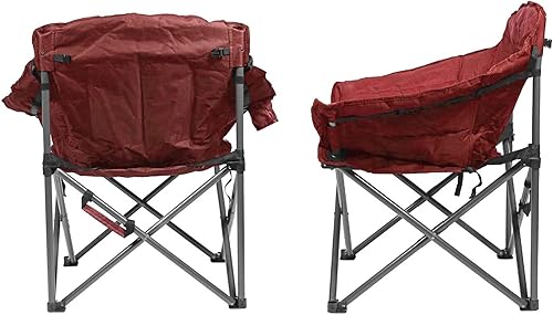 Miniatura 4 de Zenithen Limited - Silla plegable portátil acolchada Guidesman, perfecta para camping, eventos deportivos al aire libre, muebles de patio y