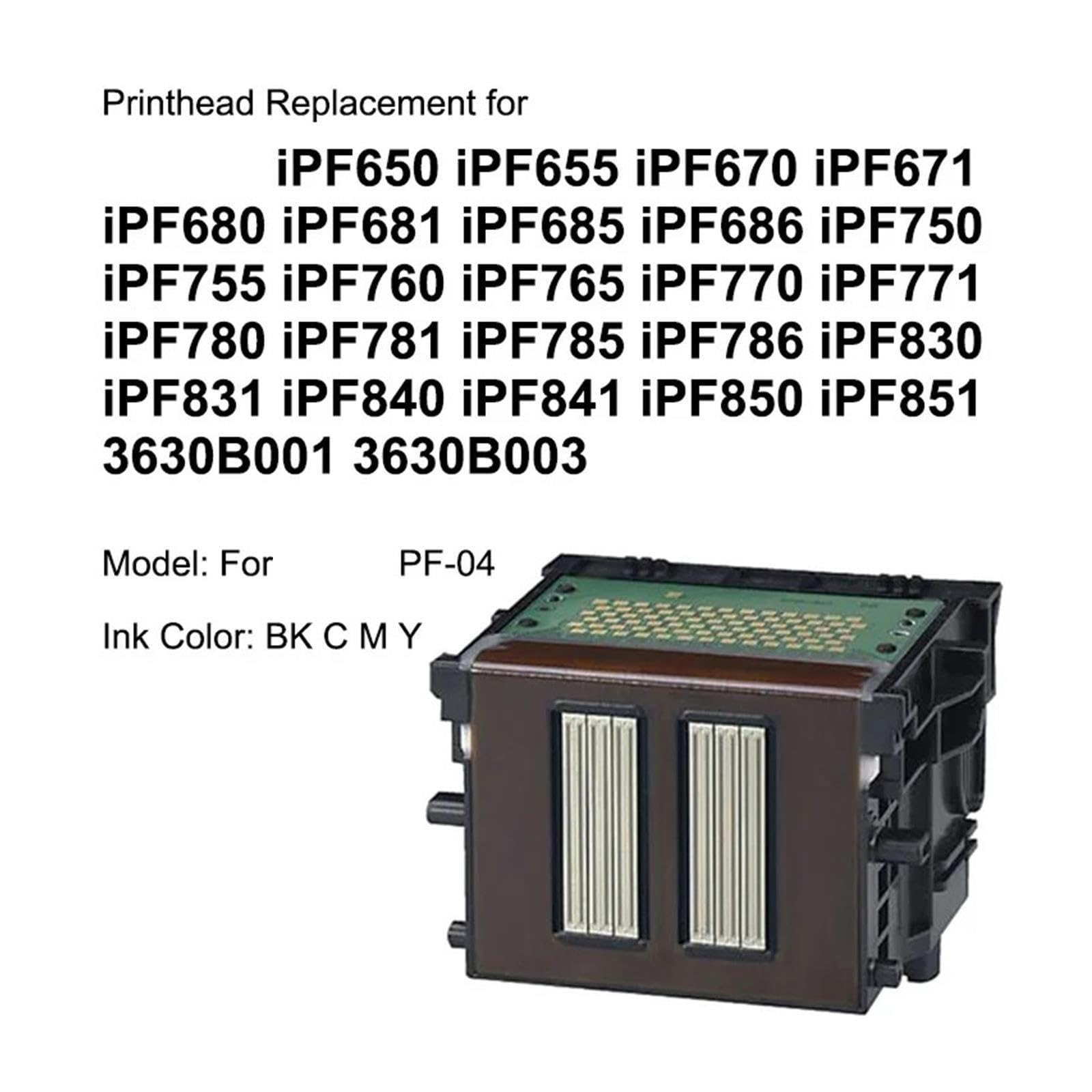 Generico Testina PF-04, compatibile con Canon, IPF650 IPF655 IPF681