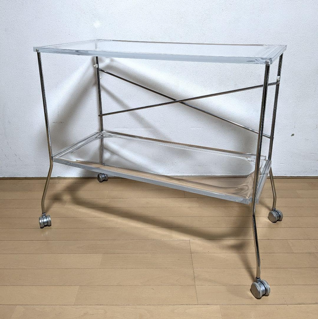 Kartell FLIP カルテル フリップ クリスタル ワゴン 折りたたみ 【公式