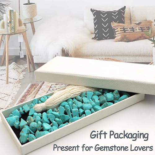 Miniatura 7 de Guirnalda de cuentas de piedras preciosas naturales con borla, 31 pulgadas, decoración rústica de mesa de campo, cuentas de oración y curación,