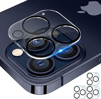 Tensea 3Pcs for iPhone 15 Pro / 15 Pro Max Camera Lens Protector