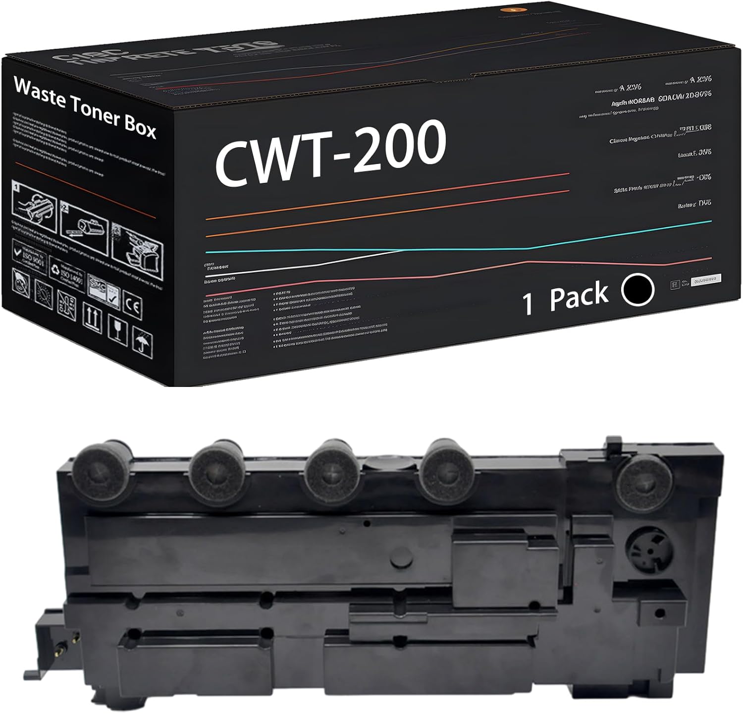 CWT200 Waste Toner Box Compatible for Pantum CP2500DN