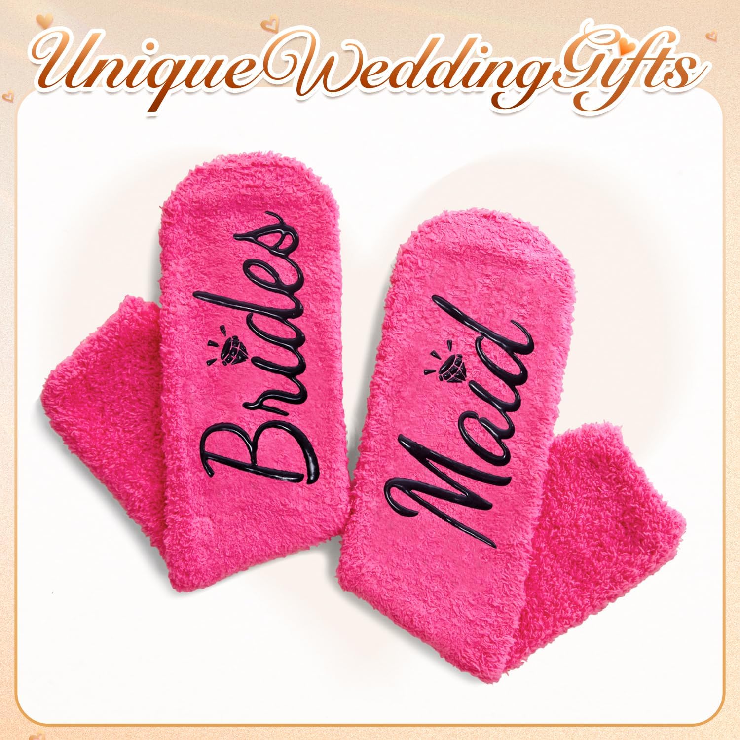 HAPPYPOP Wedding Socks Gifts - Bride, Bridesmaid, Mother of Groom & Bride - Image 5