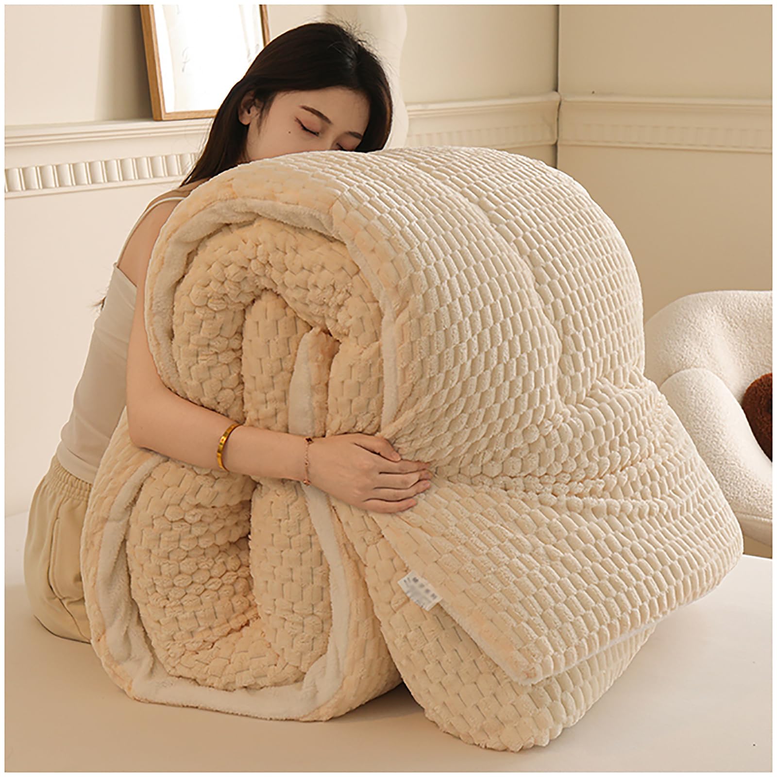 Colcha Edredon Con Borreguillo Edredón Borrego Invierno 230x250 Cm