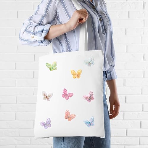 Miniatura 2 de Parches de encaje de mariposa de doble capa, apliques de organza de doble capa, bordados decorativos para boda, vestido de novia, ropa, jeans,