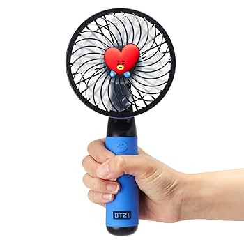 Amazon | BT21 Character Handy Fan [BT21公式ハンディファン