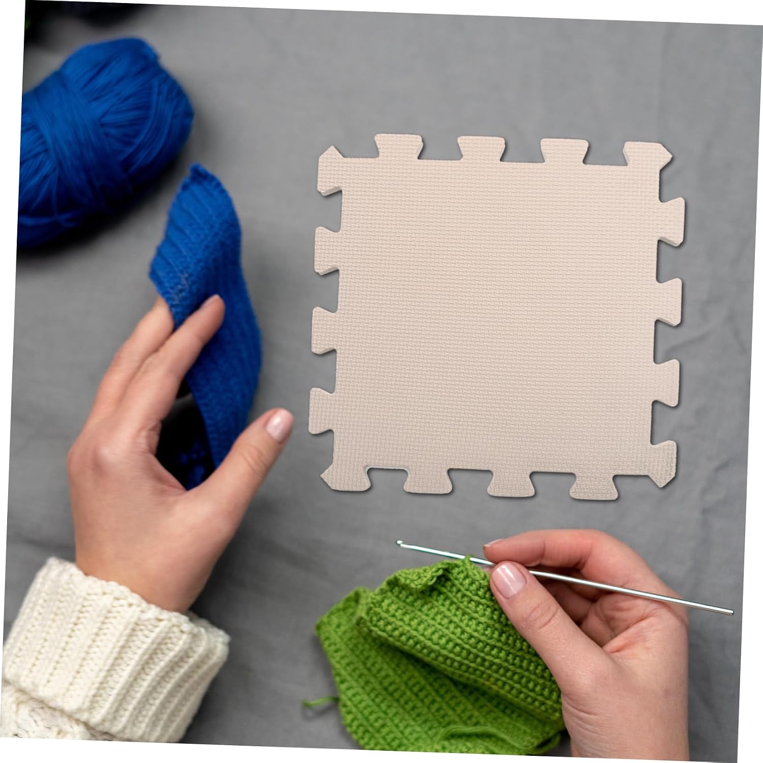 9pcs Multi Function Blocking Board for Crochet and Knitting