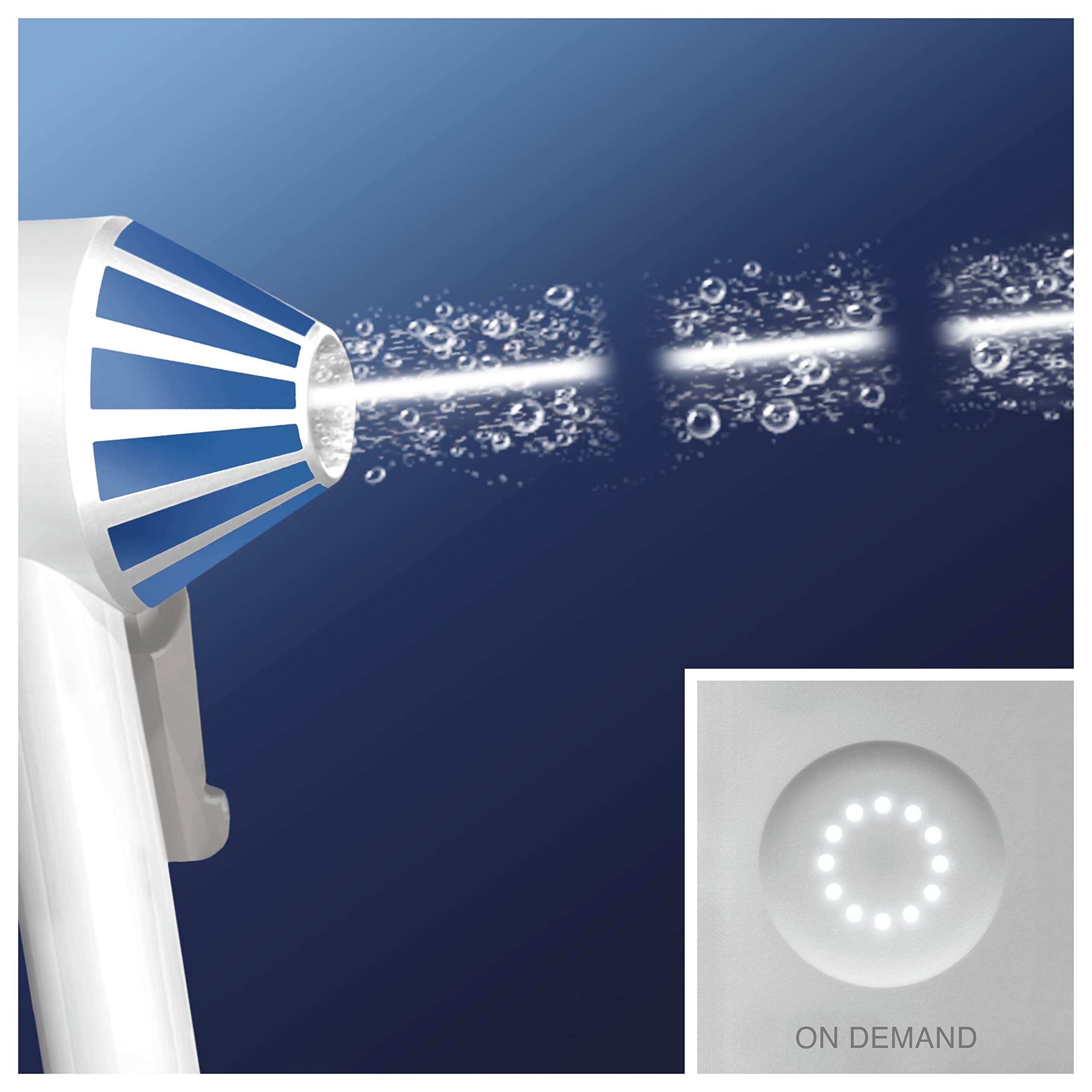 Oral-B Aquacare Pro-Expert Irrigador Dental Inalámbrico Con Tecnología Oxyjet - Blanco