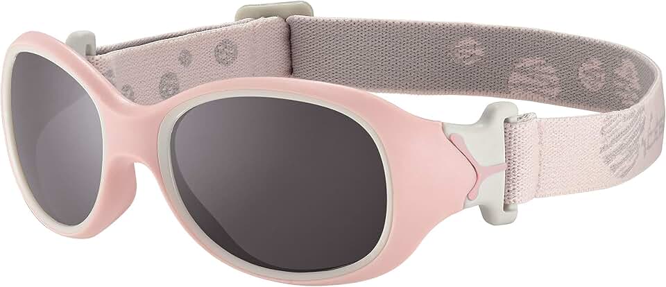Lunettes De Soleil Banz Pour Bébé Fille - Protection UV 100%, Monture Incassable, Bandeau Néoprène 2-5 Ans