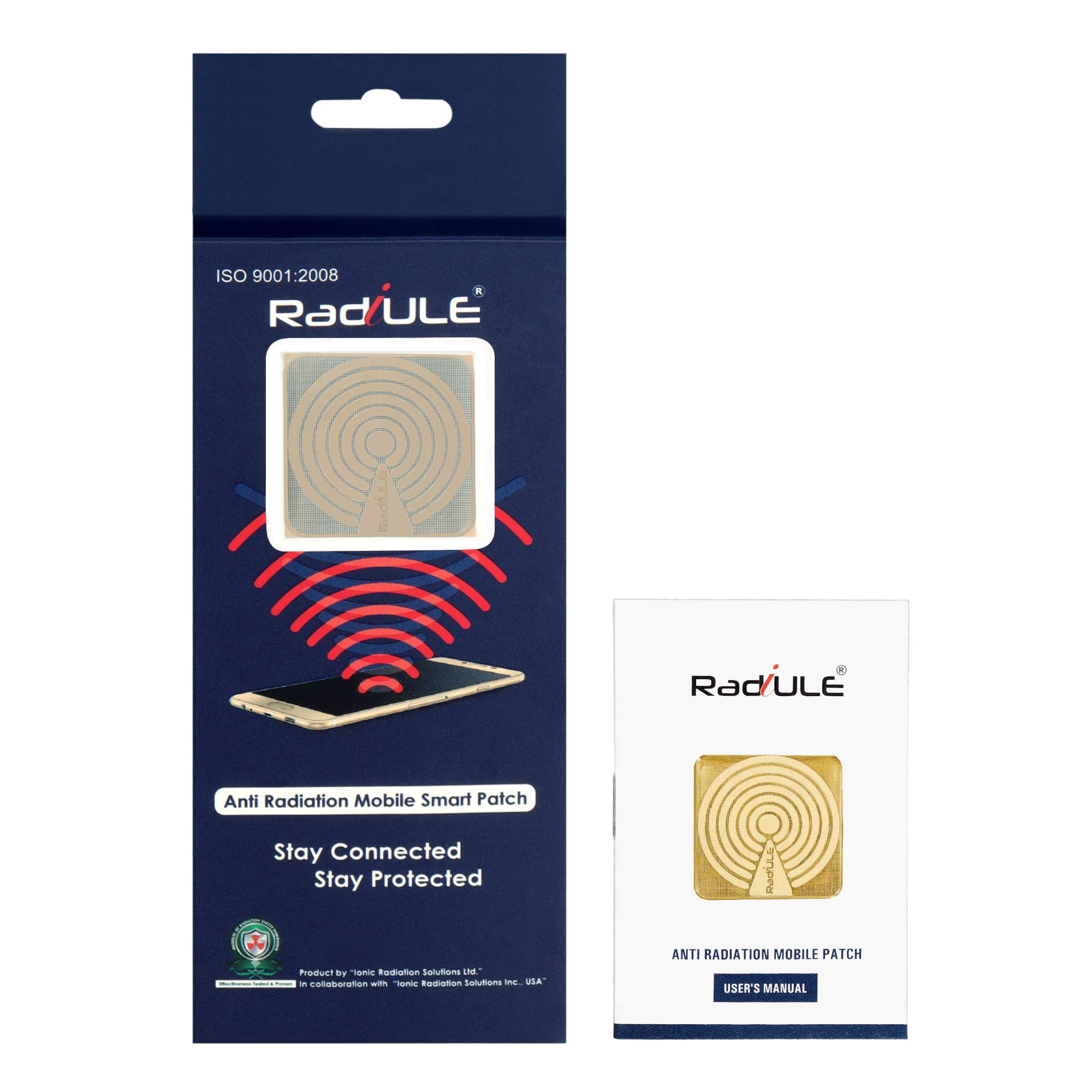 Radiule Anti Radiation Premium Mobile Patch (Silver)