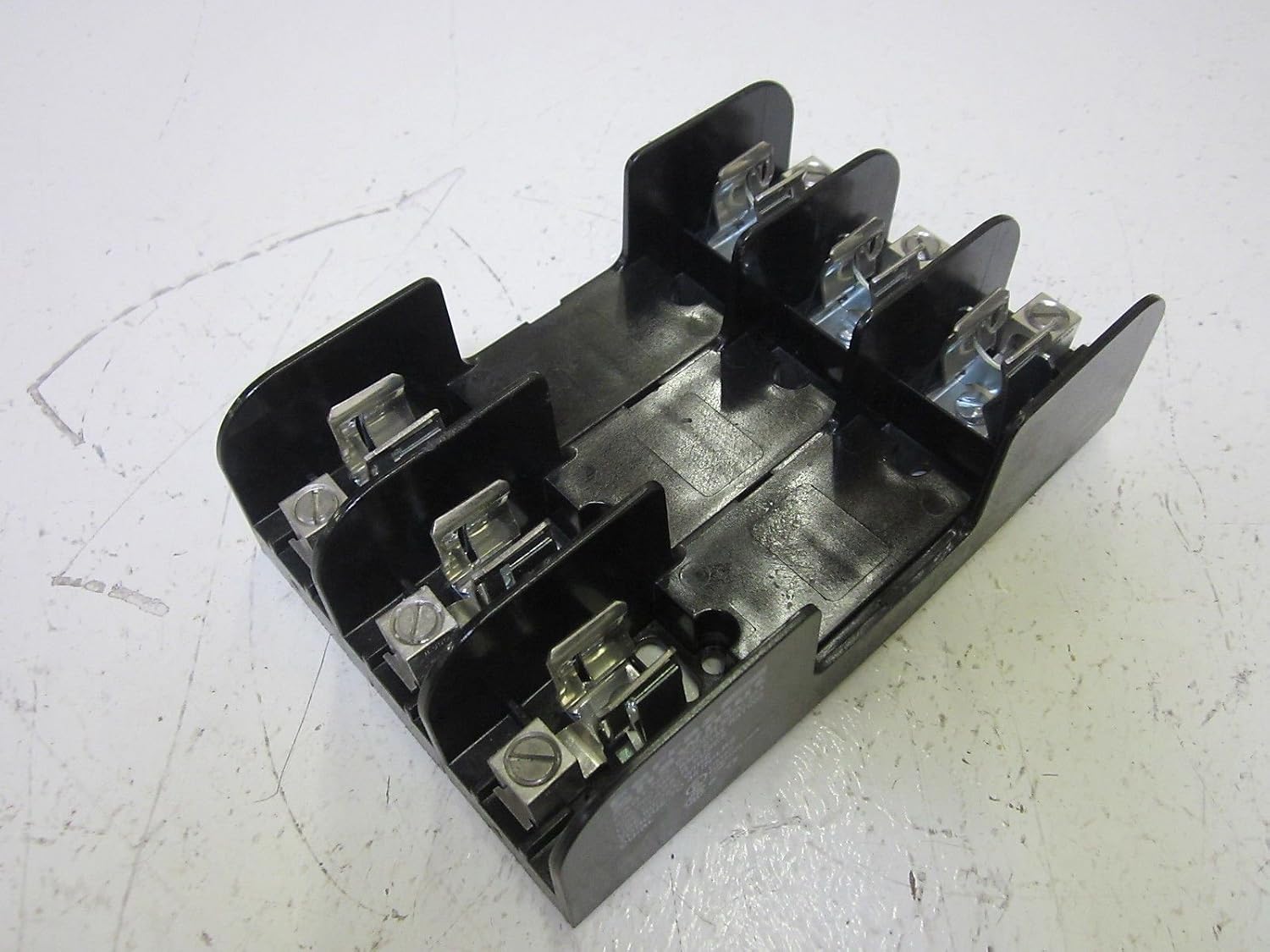 Ferraz Shawmut 60308R Fuse Block, Holder, 30 Amp, 3 Pole, 600V 60308R