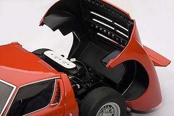 Amazon | AUTOart 1/18 ランボルギーニ ミウラ SV (レッド