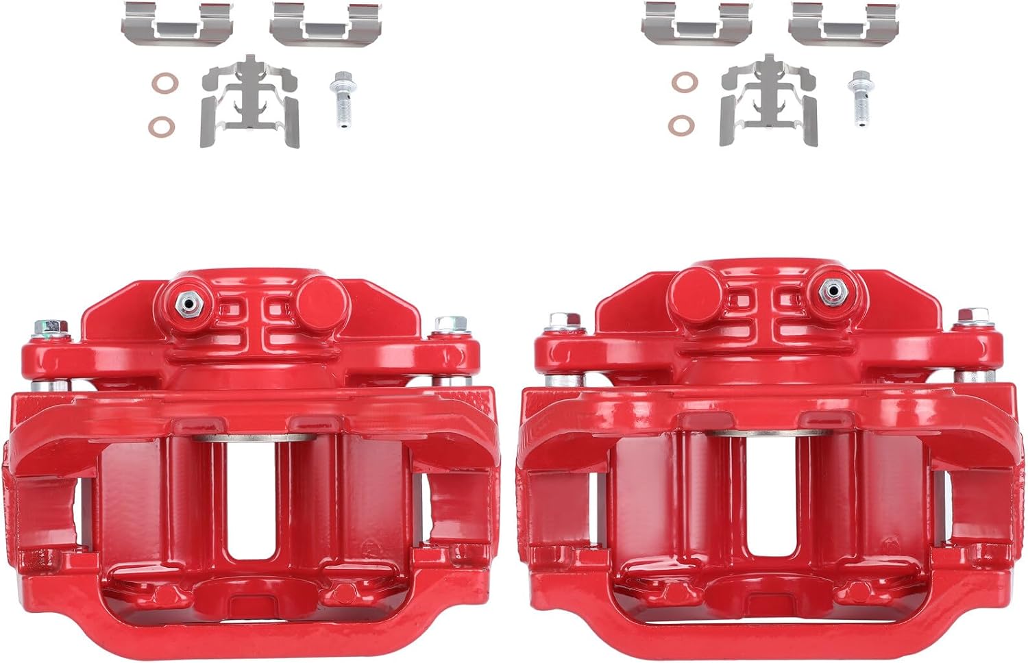 Ineedup Rear Left & Right Disc Brake Caliper Assembly With Bracket 18-B4726 18-B4727 For Cadillac DeVille Astro,For Chevrolet Avalanche Silverado 1500 Silverado 1500 HD Suburban 1500 Tahoe