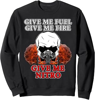 Nitro Drag Racing Top Fuel Dragsters Sweatshirt