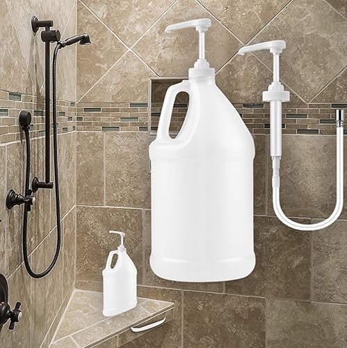 Miniatura 6 de Dispensador de bomba de jarra de galón con tubo de inmersión suave para rosca de 38400 Dispensa 8cc con cada trazo Se adapta a la mayoría de