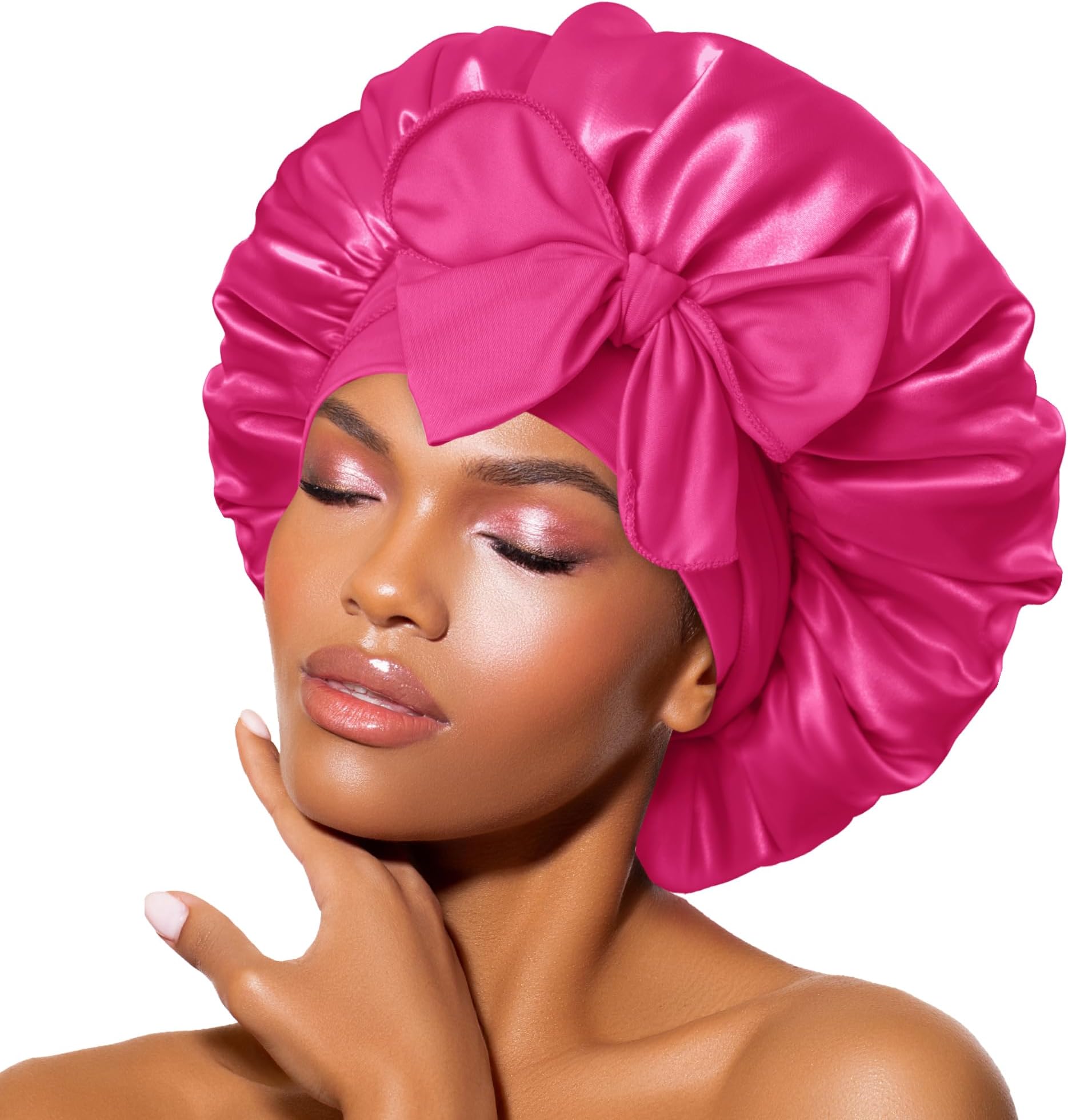 BONNET QUEEN Hat Hot Pink