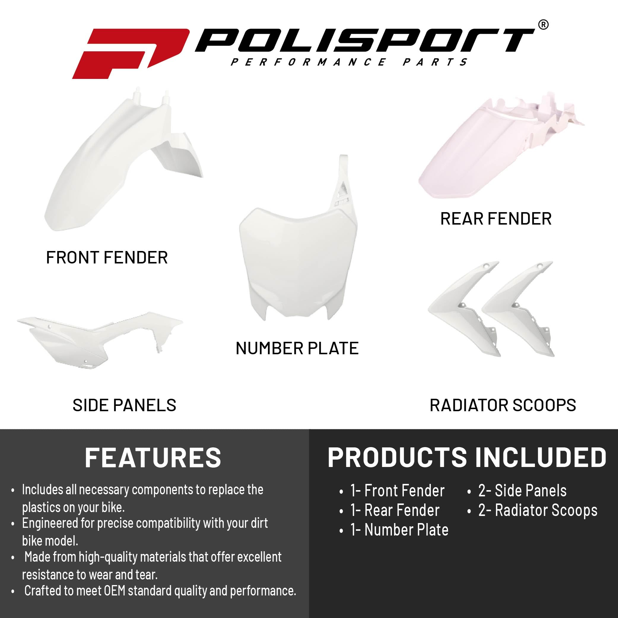 Polisport 90538 kompletny zestaw