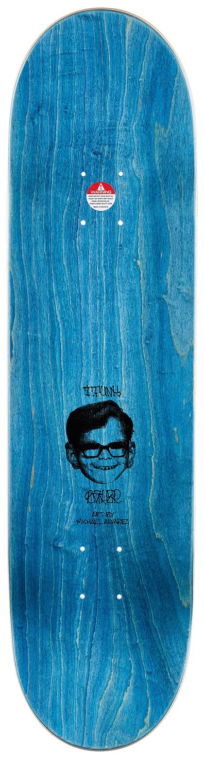 Tabla de monopatín Tristan Funkhouser Wasteland Paradise, 8,25 x 31,875