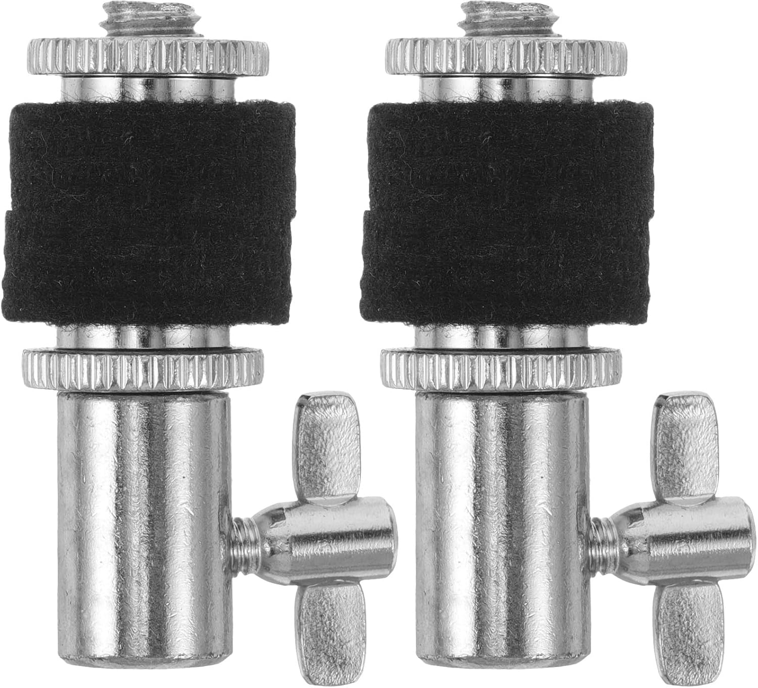 Levemolo 2pcs Hi-Hat Drum Clutch - Secure Metal Hi-Hat Clutch For Drum Stand And Cymbal Jazz Equipment - Locking Mechanism Accessory For Rock Jazz Gig Performances