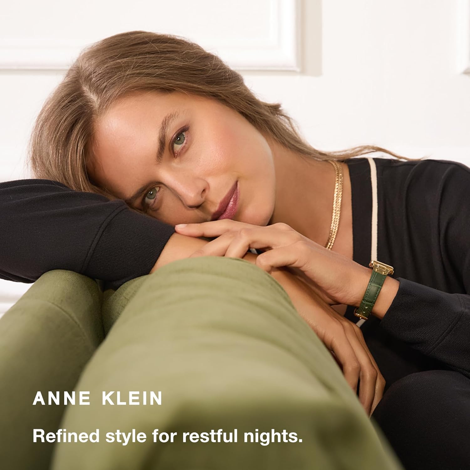 Anne Klein Womens Long Sleeve Button Down Pajama Top & Wide Leg Pant Set - Soft Sweater Knit - Cozy Sleepwear & Loungewear - Image 5