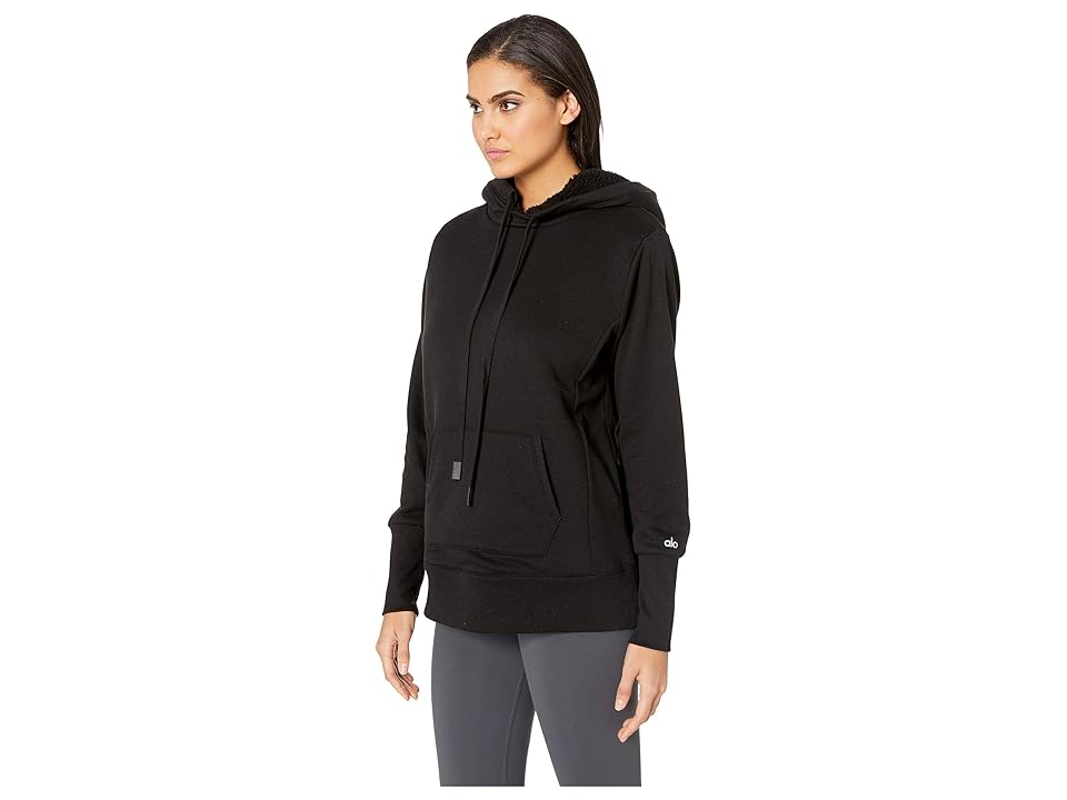 

ALO Heat-Up Long Sleeve (Black) Women's Clothing