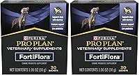 Vista 11 de Purina Pro Plan - Suplementos veterinarios Fortiflora Probióticos para perros, tabletas masticables para salud digestiva intestinal y diarrea