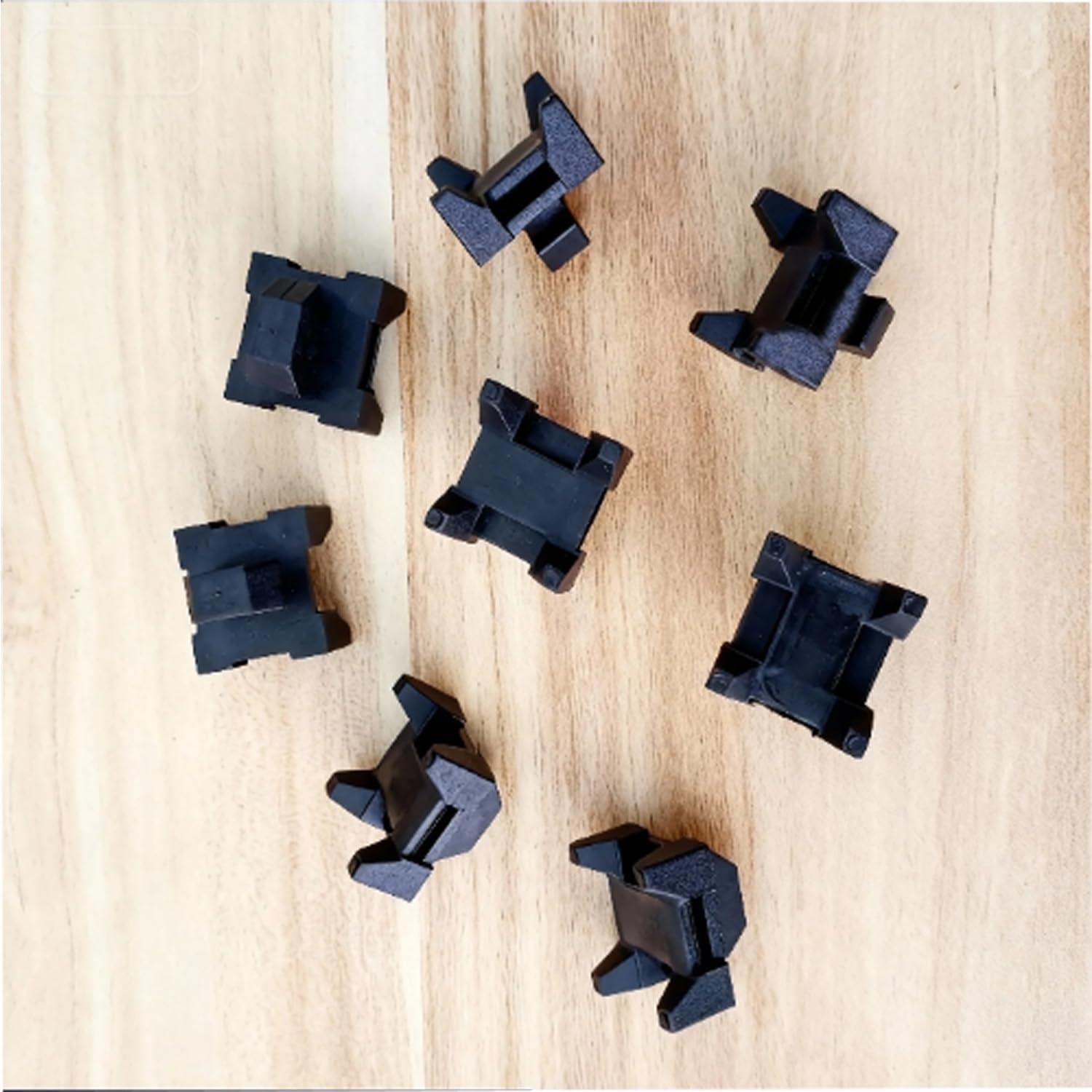 16 Clips de Ranura para Cables 15.7 x 7 mm Clips de Cable para Perfiles de Aluminio Negro Abrazaderas para Perfil de Aluminio para Perfil Estándar Europeo 4040 Para Uso Industrial y Doméstico