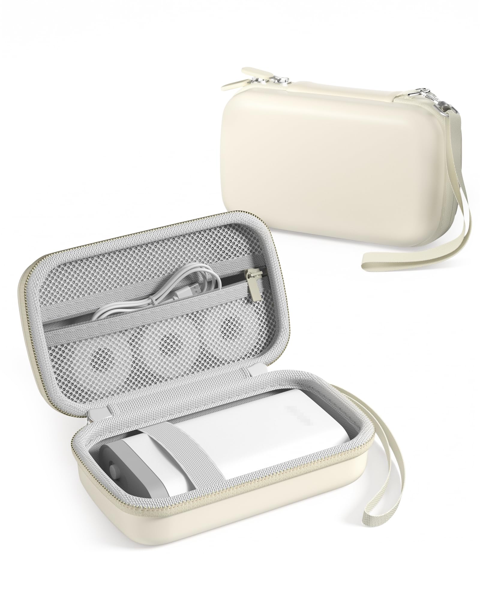 ProCase Label Maker Case for Nelko P21 &amp; Phomemo D30 -Beige