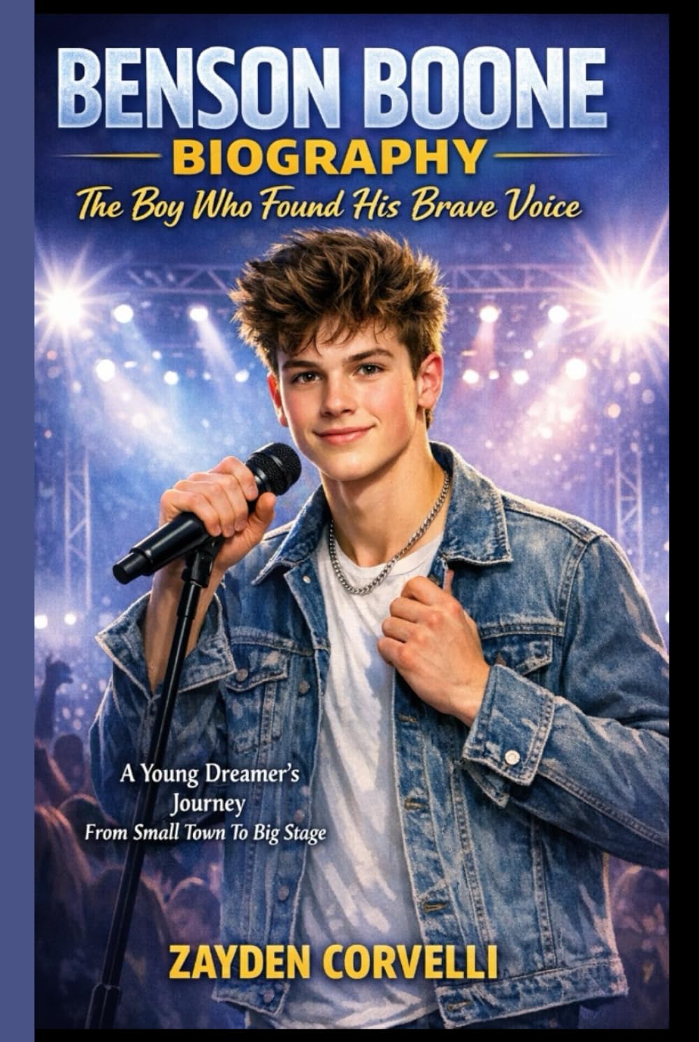 BENSON BOONE BIOGRAPHY: The Boy Who Found His Brave Voice: A Young Dreamer's Journey From Small Town to Big Stage