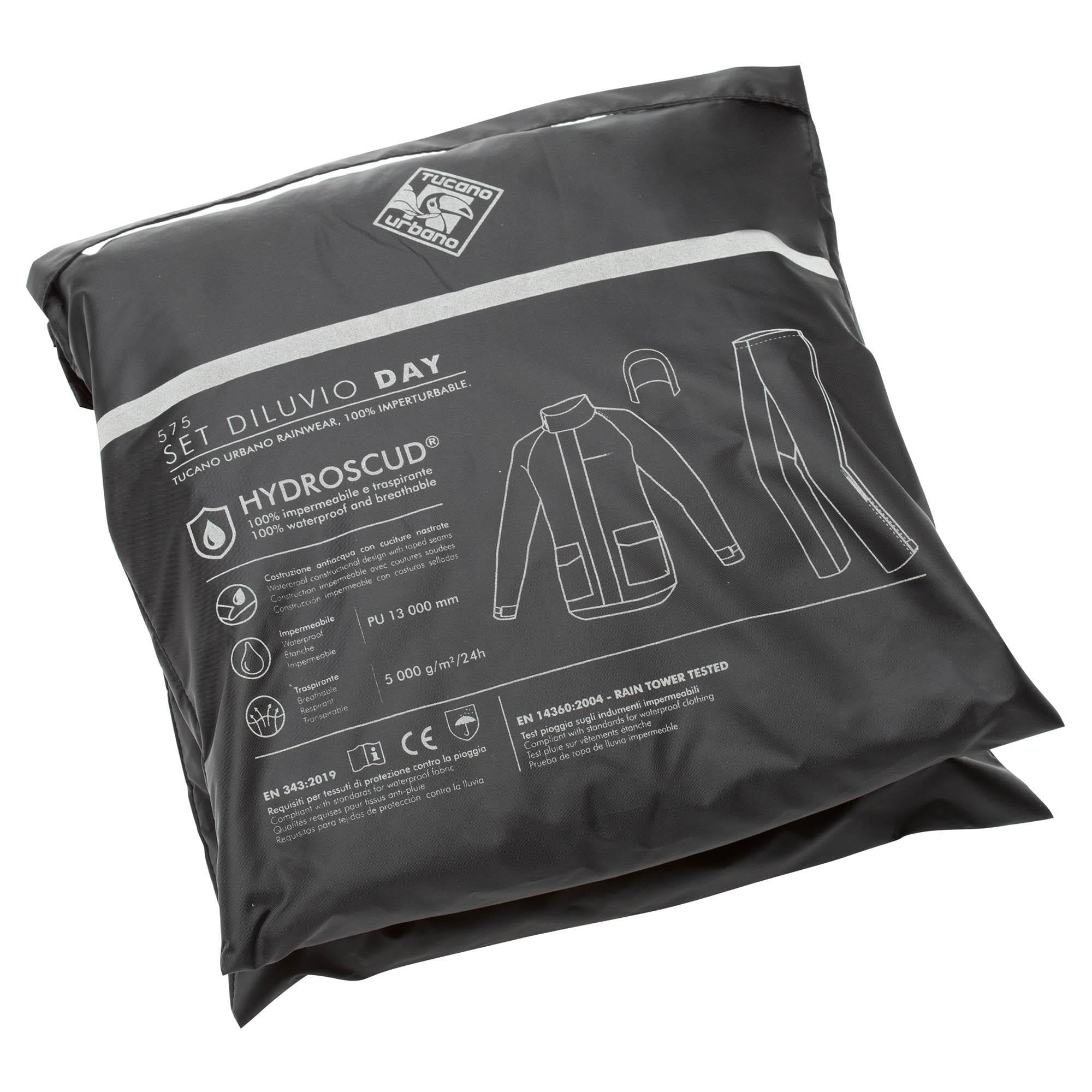 TUCANO URBANO SET DILUVIO DAY HYDROSCUD® Nero M