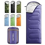 FARLAND Sleeping Bags 30 for Adults Teens Kids with Compression Sack Portable and Lightweight for 3-4 Season Camping, Hiking,Waterproof, Backpacking and Outdoors