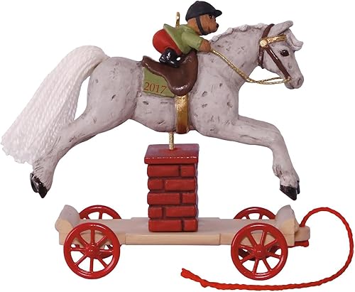Hallmark 1595QX9315 Pony para Navidad #20 Saltar Caballo Recuerdo Adornos de Navidad