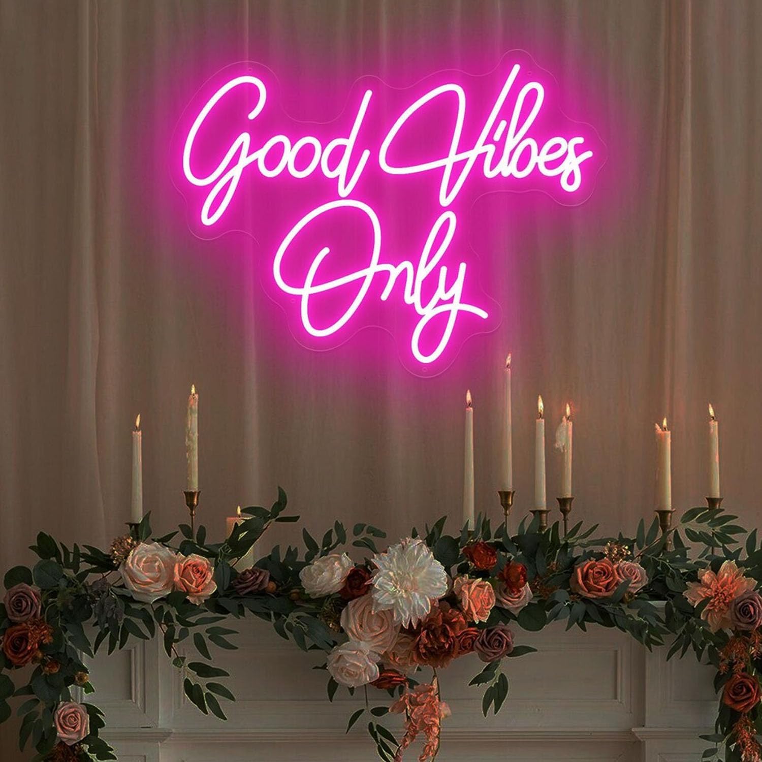 Good Vibes Only Neon Sign Led Home Decor/Bar Sign/Night Lights