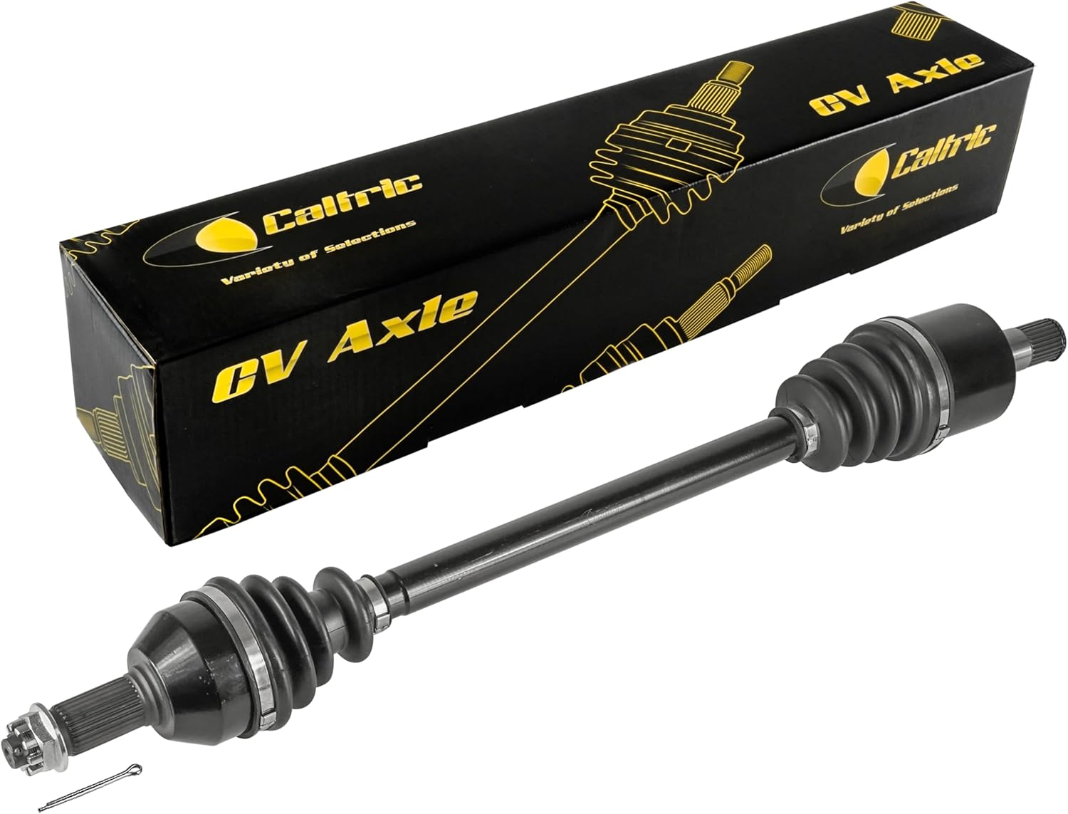 Caltric Rear CV Axle Compatible with Honda Pioneer 1000-5 SXS100M5P SXS1000M5D Deluxe 2017-2021 / Pioneer 1000 SXS1000M3 2017-2021