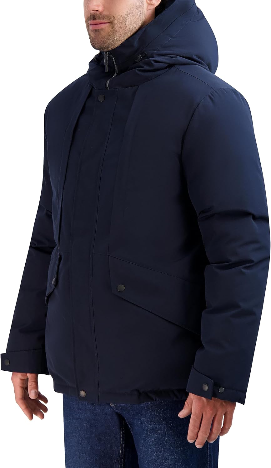 Cole Haan Men's Hooded Puffer Jacket - Image 4