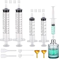 Vista 8 de Segbeauty Kit de Herramientas de Recarga de Perfume de 5ml, Juego de 8 Piezas de Herramientas de Dispensador de Perfume Transparente de Plástico