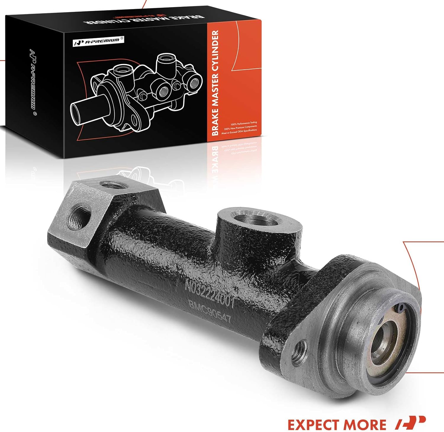 A-Premium Brake Master Cylinder Compatible with Volkswagen Vehicles - Beetle 1965-1970 1977, Karmann Ghia 1965-1966