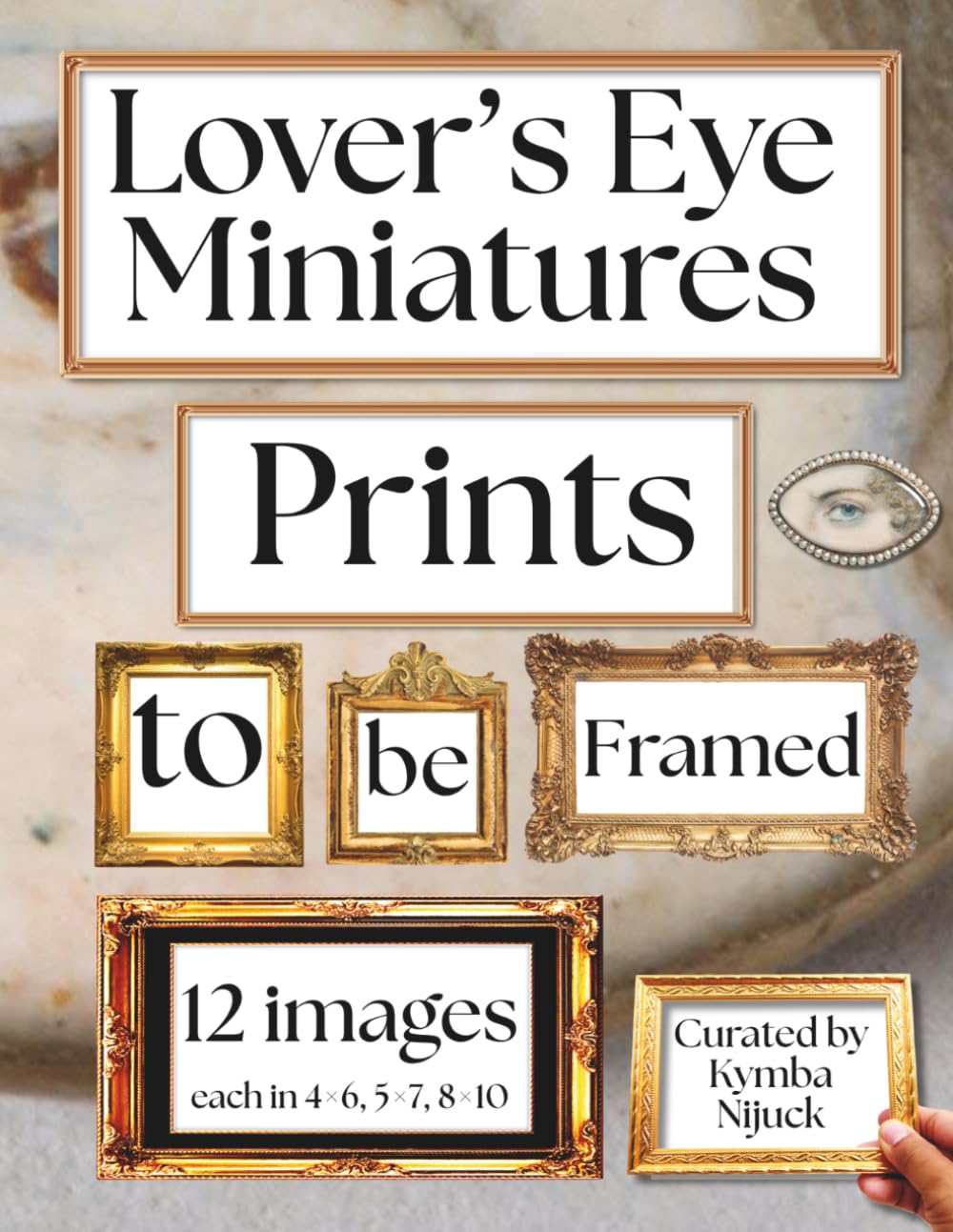 Lover’s Eye Miniatures Prints to Be Framed: A Curated Set of 12 Ready-to-Frame Vintage Prints for Standard 8x10, 5x7, and 4x6 Frames