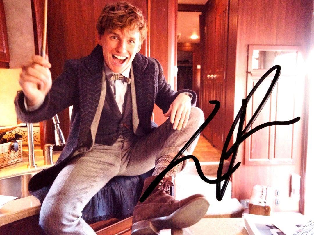 Amazon.co.jp: エディ・レッドメイン直筆サイン入り2Lサイズ写真Eddie  