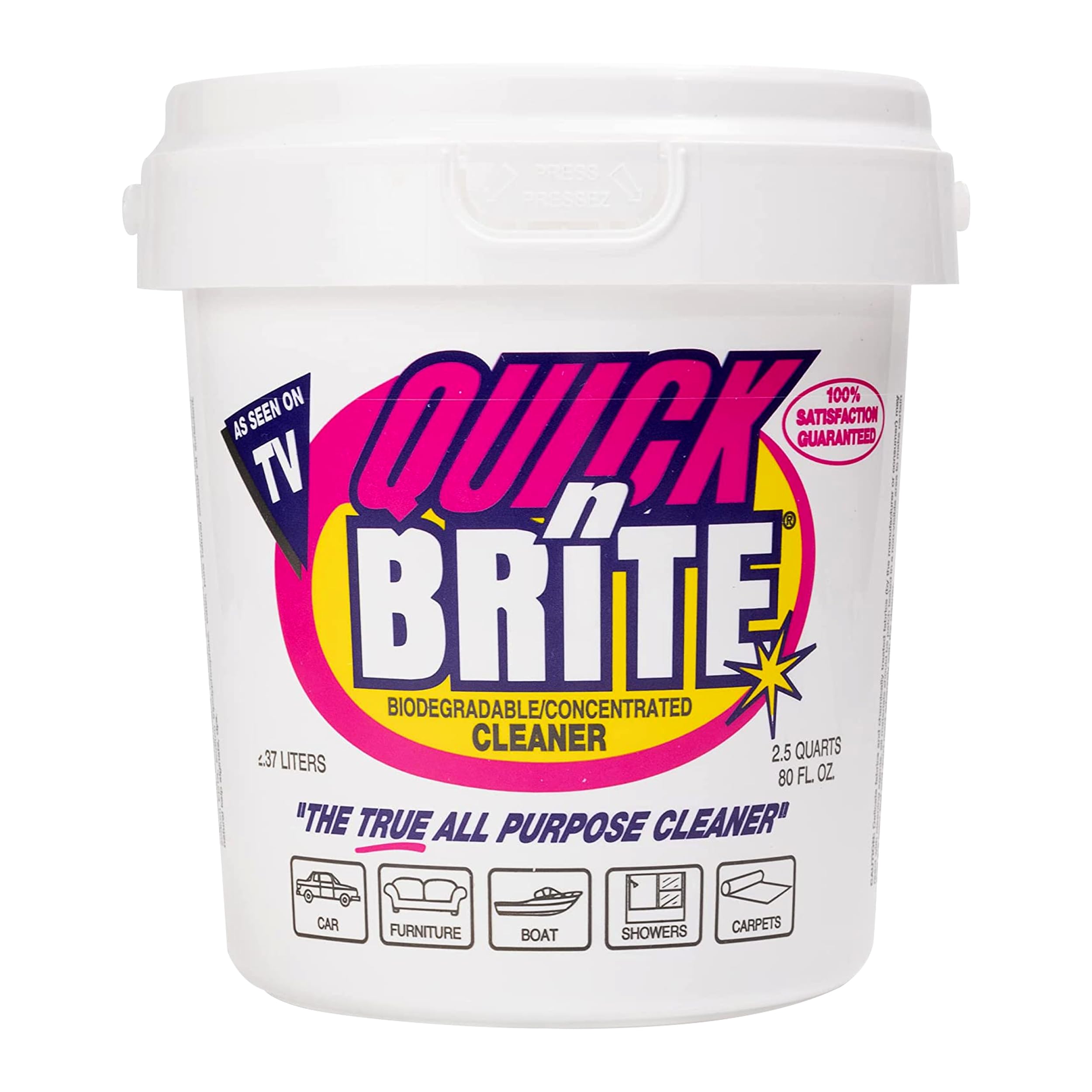 Quick N Brite All-Purpose Cleaning Paste, Multisurface Home Cleaner, 80 Ounces