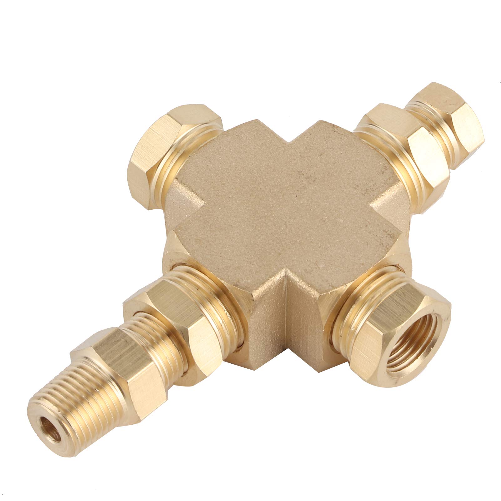 Adaptateur 1/8 27NPT vers 1/4 18NPT en laiton pour capteur de pression