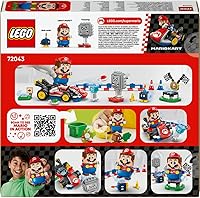 Vista 39 de LEGO 71411 Super Mario The Powerful Bowser, kit de modelo de construcción para adultos, figura articulada en 3D coleccionable con base de batalla