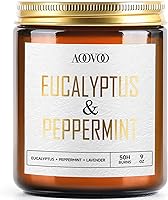 Vista 9 de AOOVOO Velas de canela de manzana, velas perfumadas de 22 onzas, vela de aromaterapia, vela de soja para el hogar perfumada